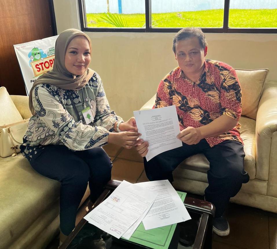 Penandatanganan kontrak pengurusan SLF PT Tirta Purbalingga Adijaya di Purbalingga