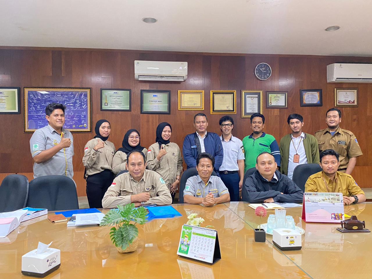 Sidang SLF PT Susanti Megah Surabaya dengan pendampingan PT Gama Indo Mahardika