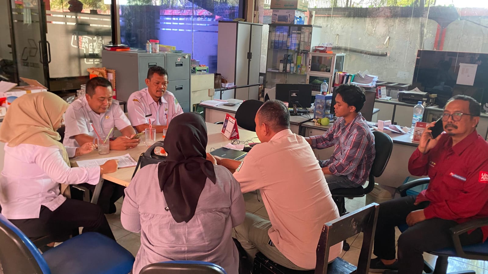 Sidang rapat PT Prima Wirandi Surabaya dengan pendampingan PT Gama Indo Mahardika